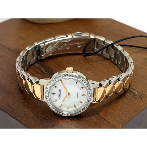 Citizen Women's Watch EZ7016-50D Quartz Mother of Pearl Dial Petite 24mm… - Picture 7 of 13
